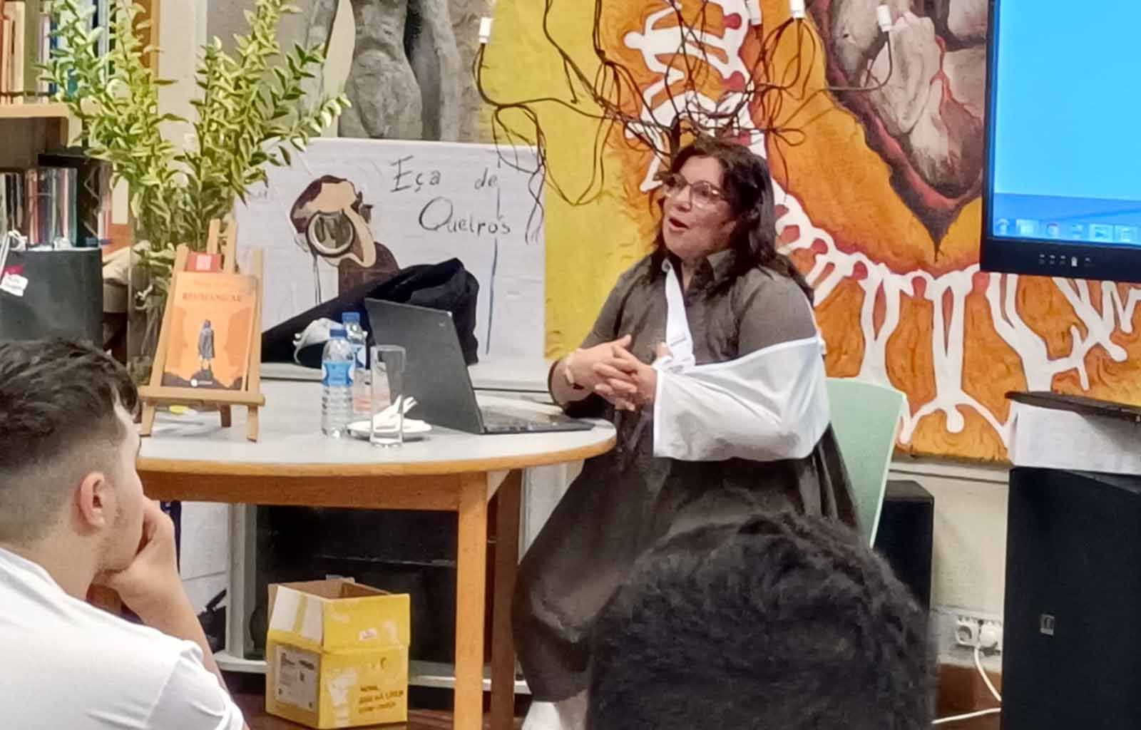 Encontro com a autora Maria Castro