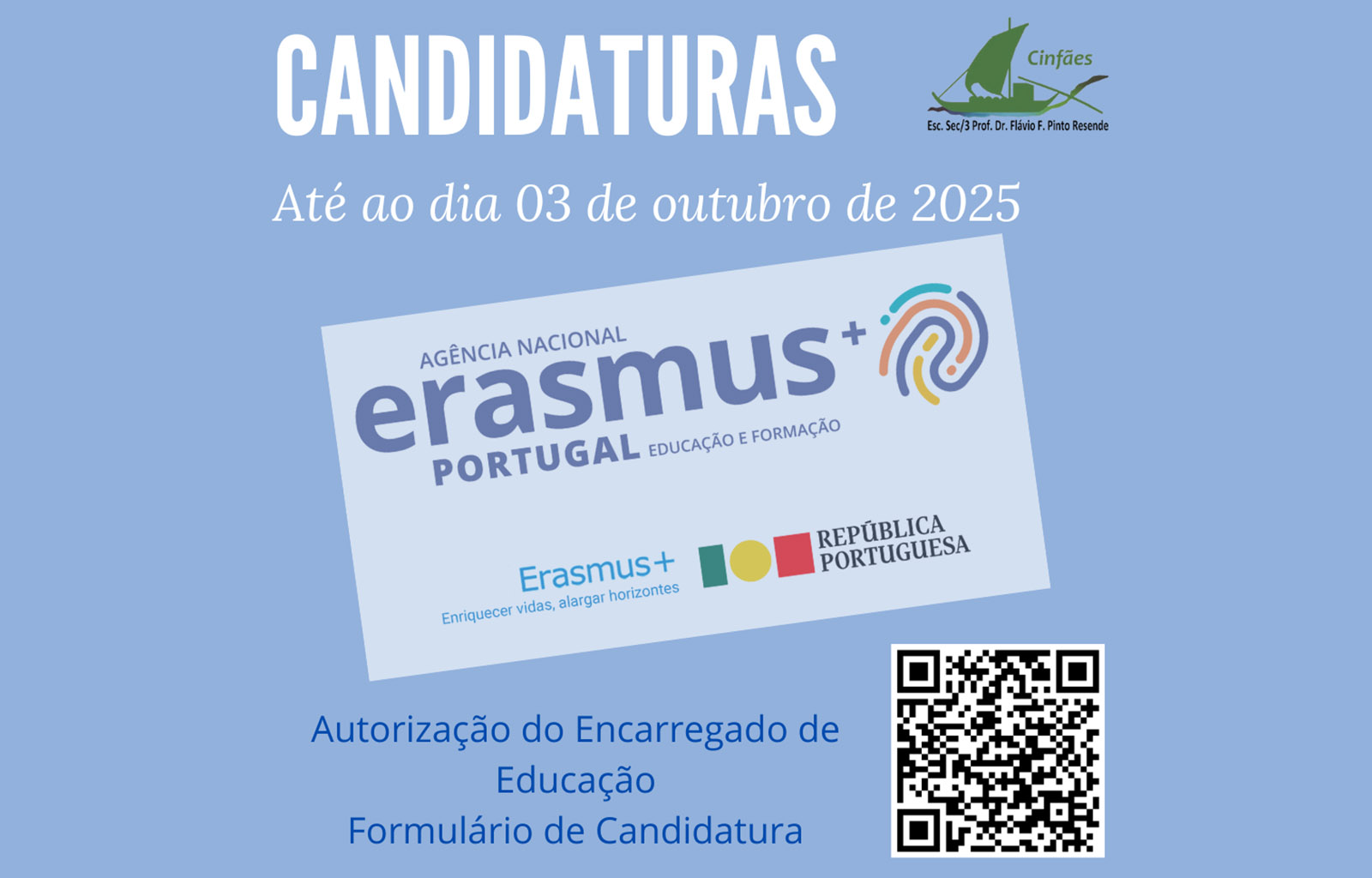 Candidaturas Erasmus+/Alunos