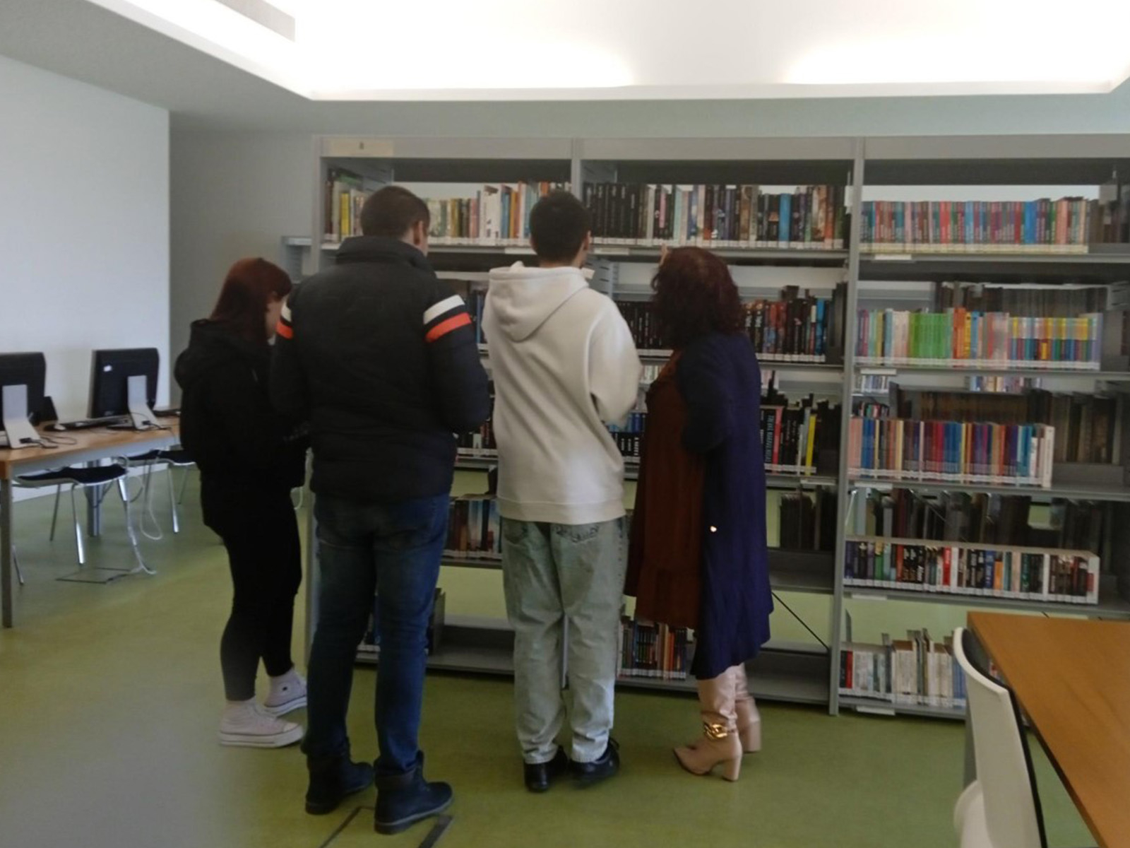 Visita guiada à Biblioteca Municipal de Cinfães