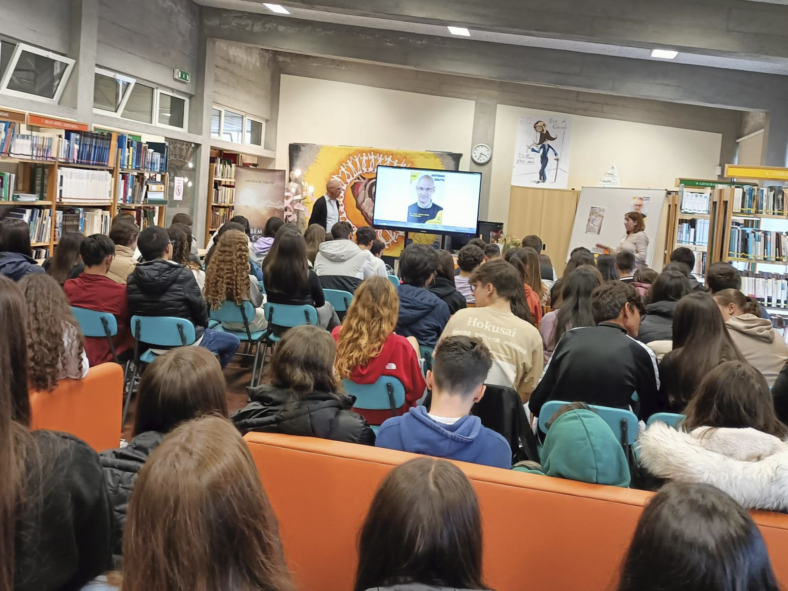 Encontro com o autor António Souto