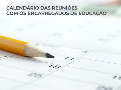 Calendário das Reuniões com os Encarregados de Educação Junho 2021