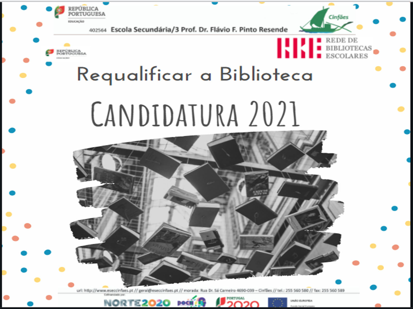 Aprovado o projeto “Requalificar a biblioteca” - Candidatura 2021
