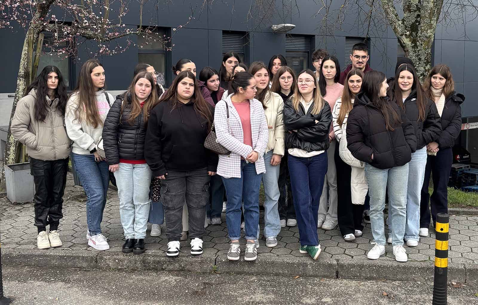 Saída Pedagógica do Curso Técnico Auxiliar de Saúde à ULSTS, NODUS e APADIMP