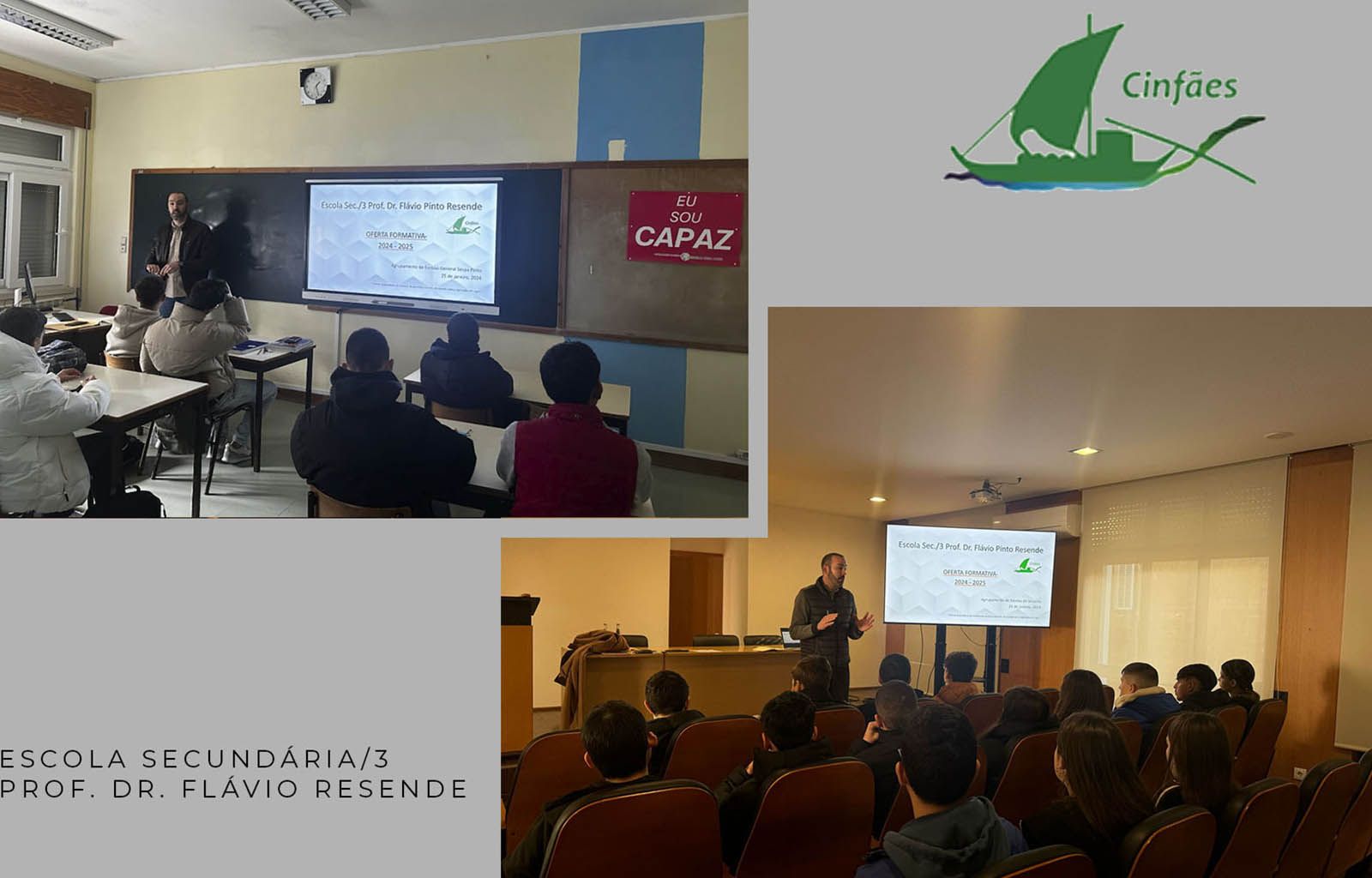 Oferta Formativa 2024/2025 -  Conhecer para ajudar a escolher melhor!