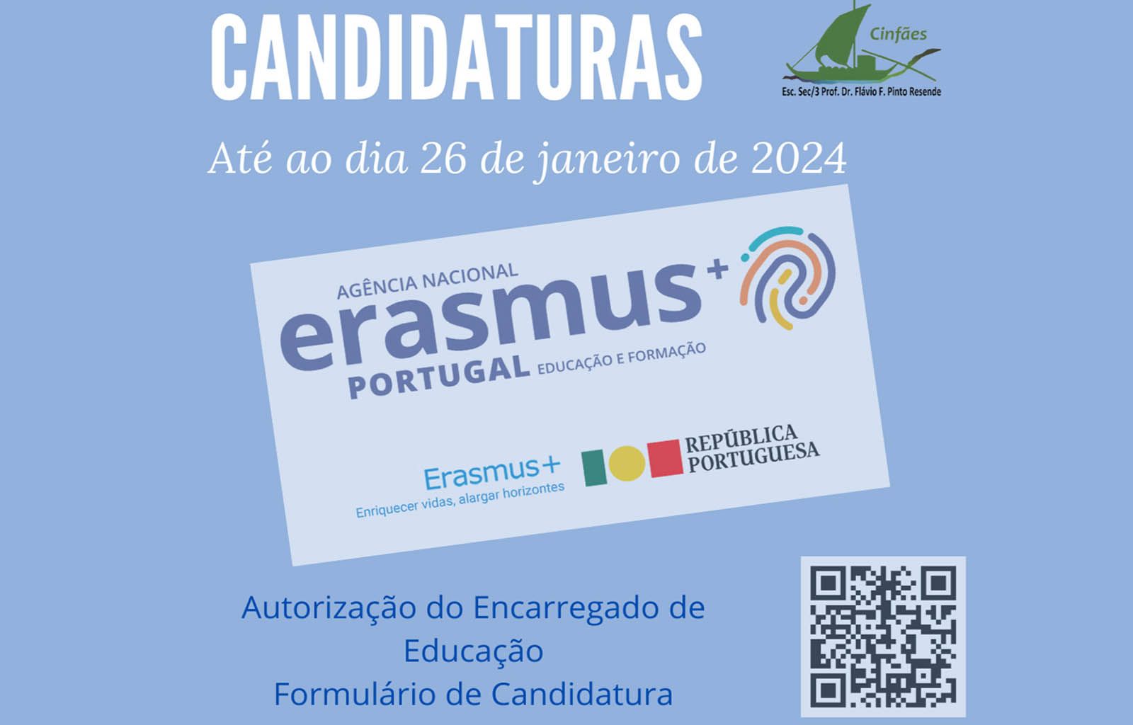 Candidaturas Erasmus+/Alunos