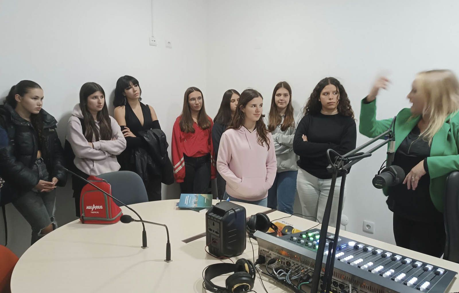 Visita à Rádio Montemuro