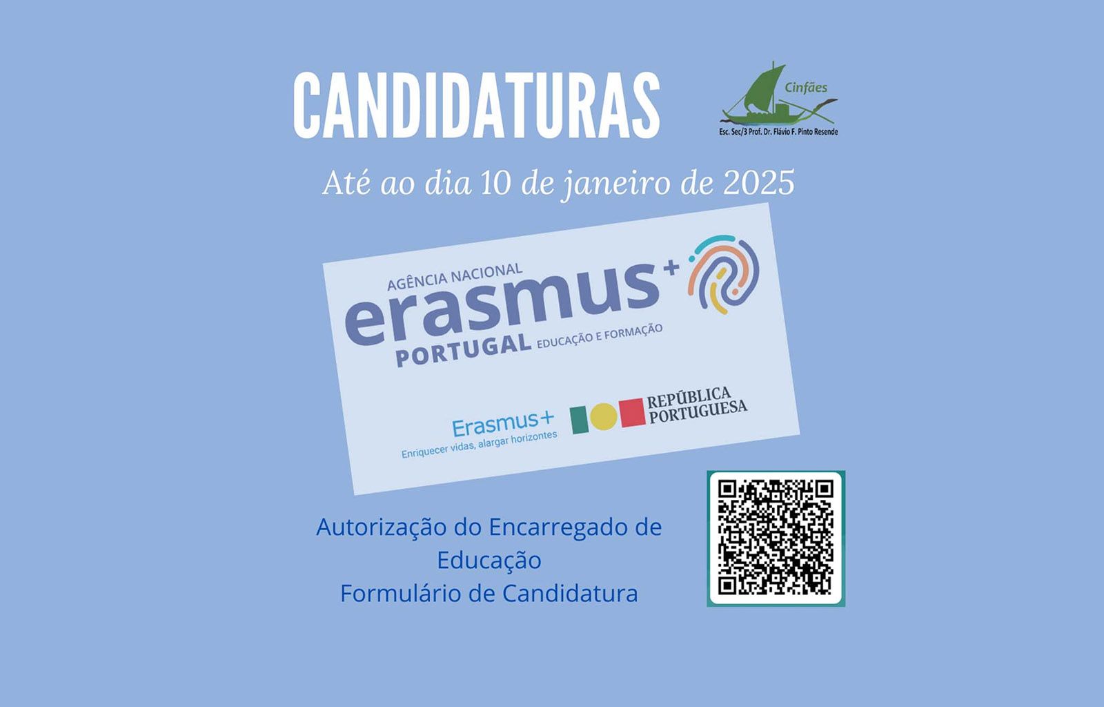 Candidaturas Erasmus+/Alunos